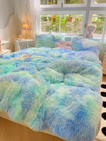 FluffCandy Soft Duvet Cover - Long-Haired Mink Velvet Bedding