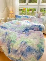 FluffCandy Soft Duvet Cover - Long-Haired Mink Velvet Bedding