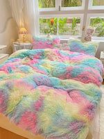 FluffCandy Soft Duvet Cover - Long-Haired Mink Velvet Bedding