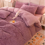 FluffCandy Soft Duvet Cover - Long-Haired Mink Velvet Bedding