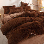 FluffCandy Soft Duvet Cover - Long-Haired Mink Velvet Bedding