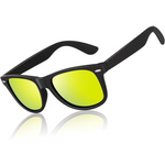 Jamie Retro 80's Polarized Sunglasses - Vintage Style, Modern Lenses