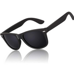 Jamie Retro 80's Polarized Sunglasses - Vintage Style, Modern Lenses