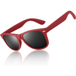 Jamie Retro 80's Polarized Sunglasses - Vintage Style, Modern Lenses