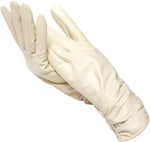 LuxLeather Classic Leather Gloves for Women - Wool-Lined Winter Warmth