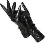 LuxLeather Classic Leather Gloves for Women - Wool-Lined Winter Warmth