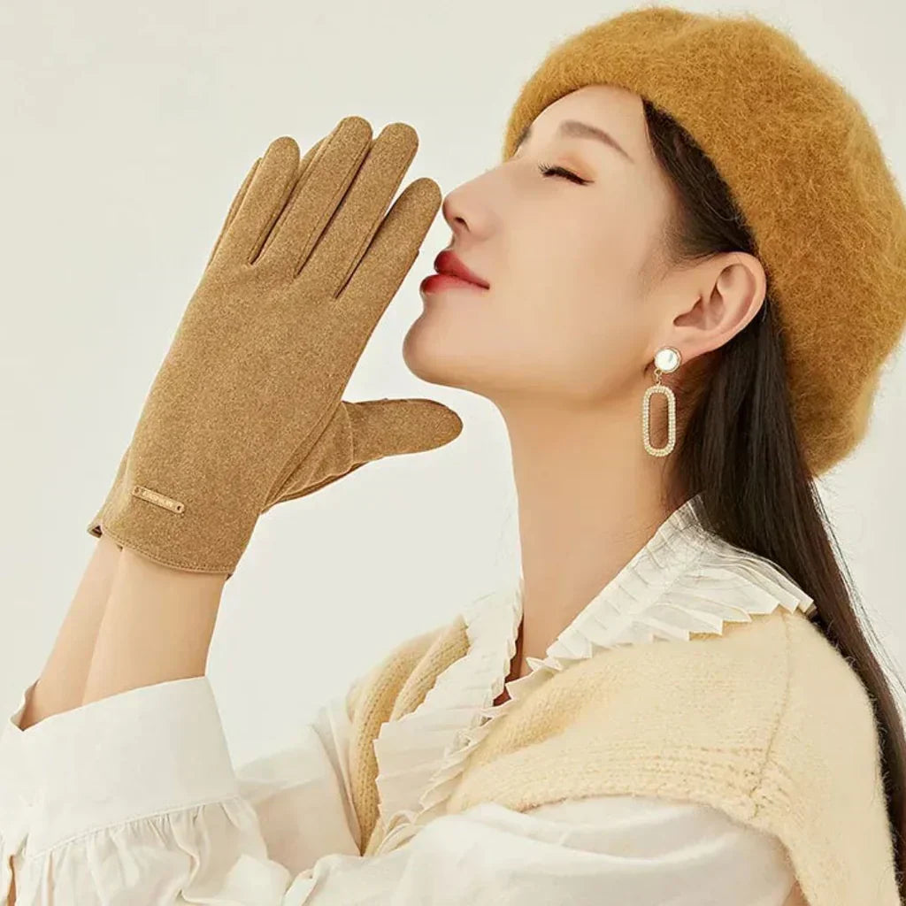 SuaveTouch Gloves - Classic Suede Women's Winter Gloves
