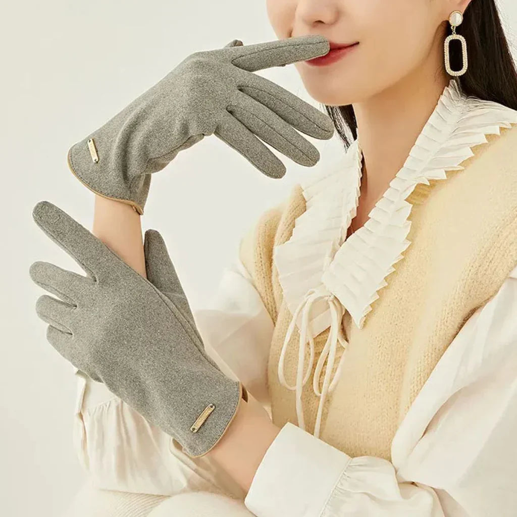 SuaveTouch Gloves - Classic Suede Women's Winter Gloves