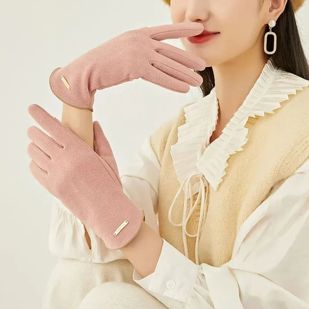 SuaveTouch Gloves - Classic Suede Women's Winter Gloves
