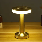 LumiCrest Table Lamp - Wireless Rechargeable Retro Lamp