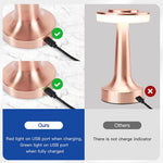 LumiCrest Table Lamp - Wireless Rechargeable Retro Lamp
