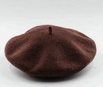 Marlene Classic Wool Beret - Premium Warmth in Twelve Colors