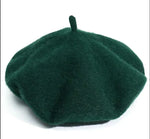 Marlene Classic Wool Beret - Premium Warmth in Twelve Colors