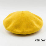 Marlene Classic Wool Beret - Premium Warmth in Twelve Colors