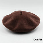 Marlene Classic Wool Beret - Premium Warmth in Twelve Colors