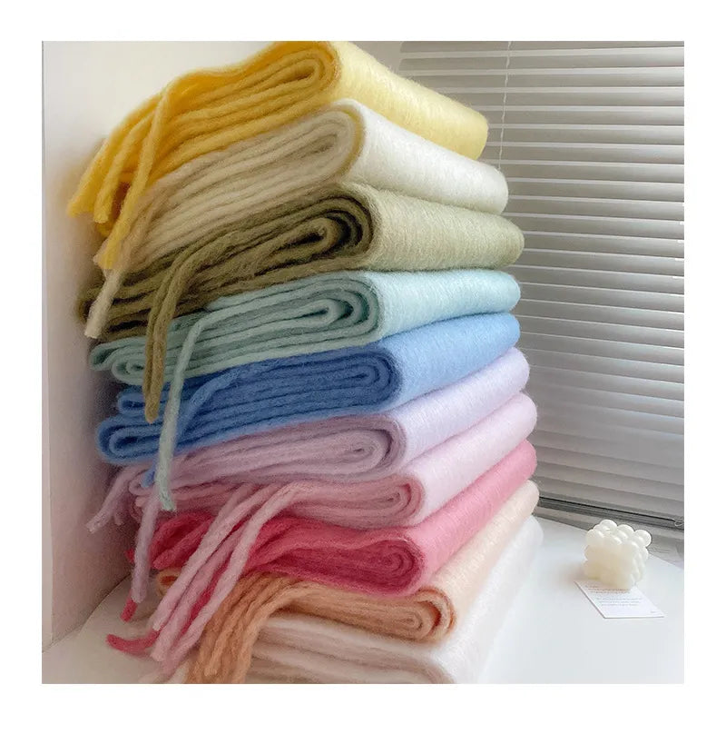 Eloise Cashmere Scarf - Soft Extra-Long Winter Wrap