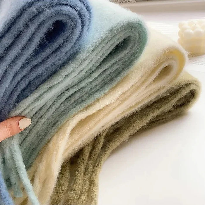 Eloise Cashmere Scarf - Soft Extra-Long Winter Wrap