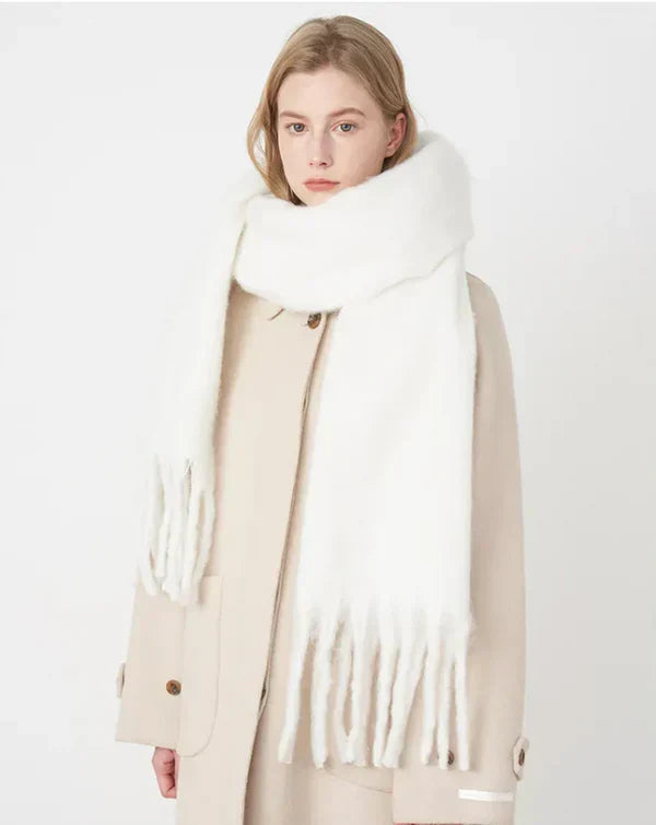 Eloise Cashmere Scarf - Soft Extra-Long Winter Wrap