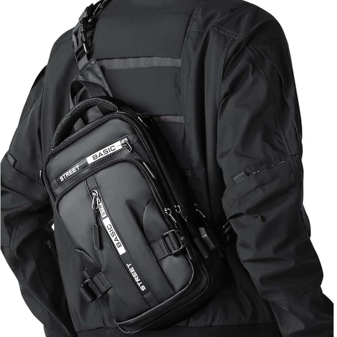 UrbanLite Sling Backpack - Compact Crossbody Bag for Travel