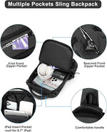 UrbanLite Sling Backpack - Compact Crossbody Bag for Travel