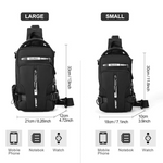 UrbanLite Sling Backpack - Compact Crossbody Bag for Travel