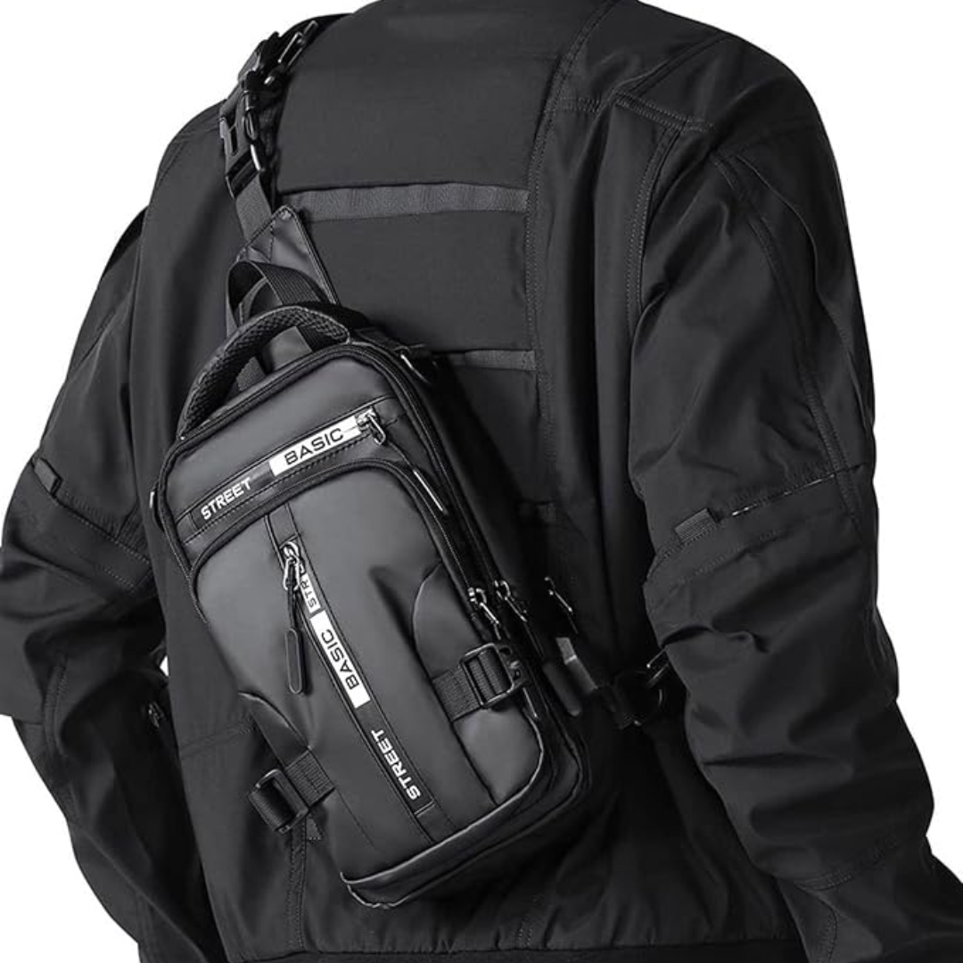 UrbanLite Sling Backpack - Compact Crossbody Bag for Travel