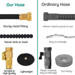 Expandable Garden Water Hose - Lightweight, Kink-Free Design