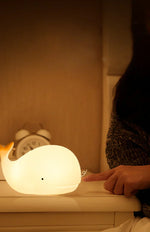 GlowWhale Night Light - Color-Changing Kids Bedroom Light