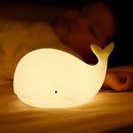 GlowWhale Night Light - Color-Changing Kids Bedroom Light