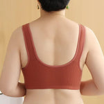 Soft Vest-Style Bra in Plus Sizes - Wire-Free Everyday Comfort