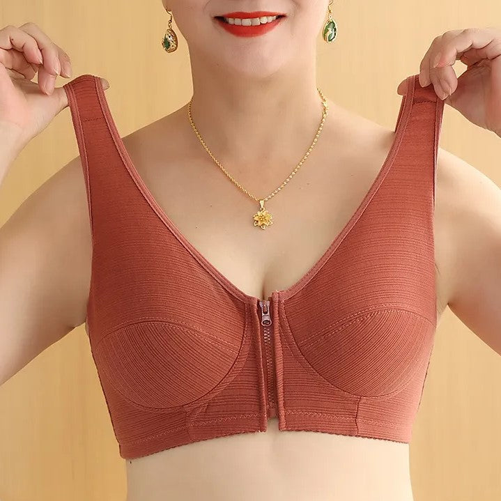 Soft Vest-Style Bra in Plus Sizes - Wire-Free Everyday Comfort