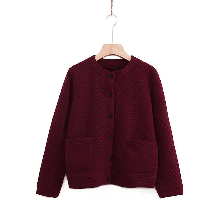 Fall Plaid Cardigan in Plus Sizes - Cozy, Checked Long-Sleeve Style
