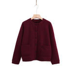 Fall Plaid Cardigan in Plus Sizes - Cozy, Checked Long-Sleeve Style