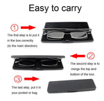 Compact Folding Reading Glasses - Slim, Portable Design for Men & Women