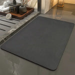 Diatomite Bath Mat - Fast-Drying, Non-Slip Bathroom Mat