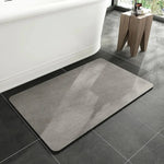 Diatomite Bath Mat - Fast-Drying, Non-Slip Bathroom Mat