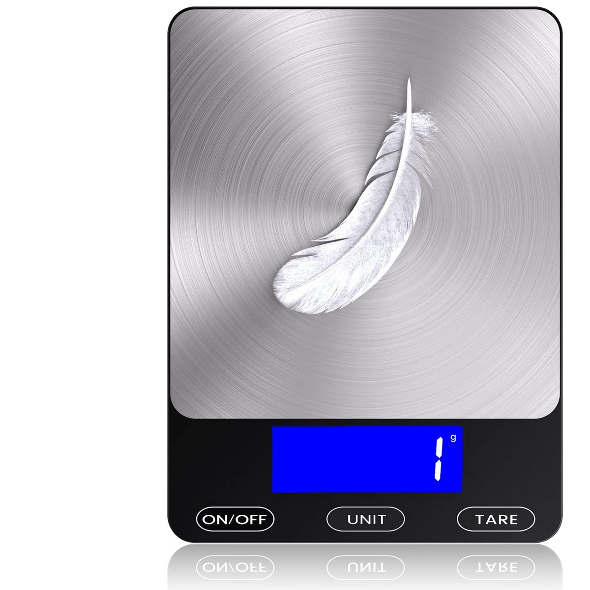 PrecisionPro Digital Kitchen Scale - Rechargeable Gram Accuracy