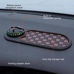Universal Car Phone Holder - No-Slip Dashboard Mount