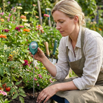 Soil Moisture Sensor Meter - No-Battery Garden Probe