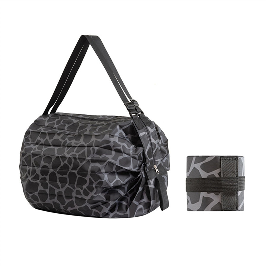 Foldable Shopping Tote - Large Capacity Reusable Bag