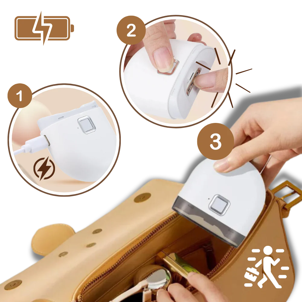 Dual Speed Electric Nail Clipper - Automatic Grinder for All Ages