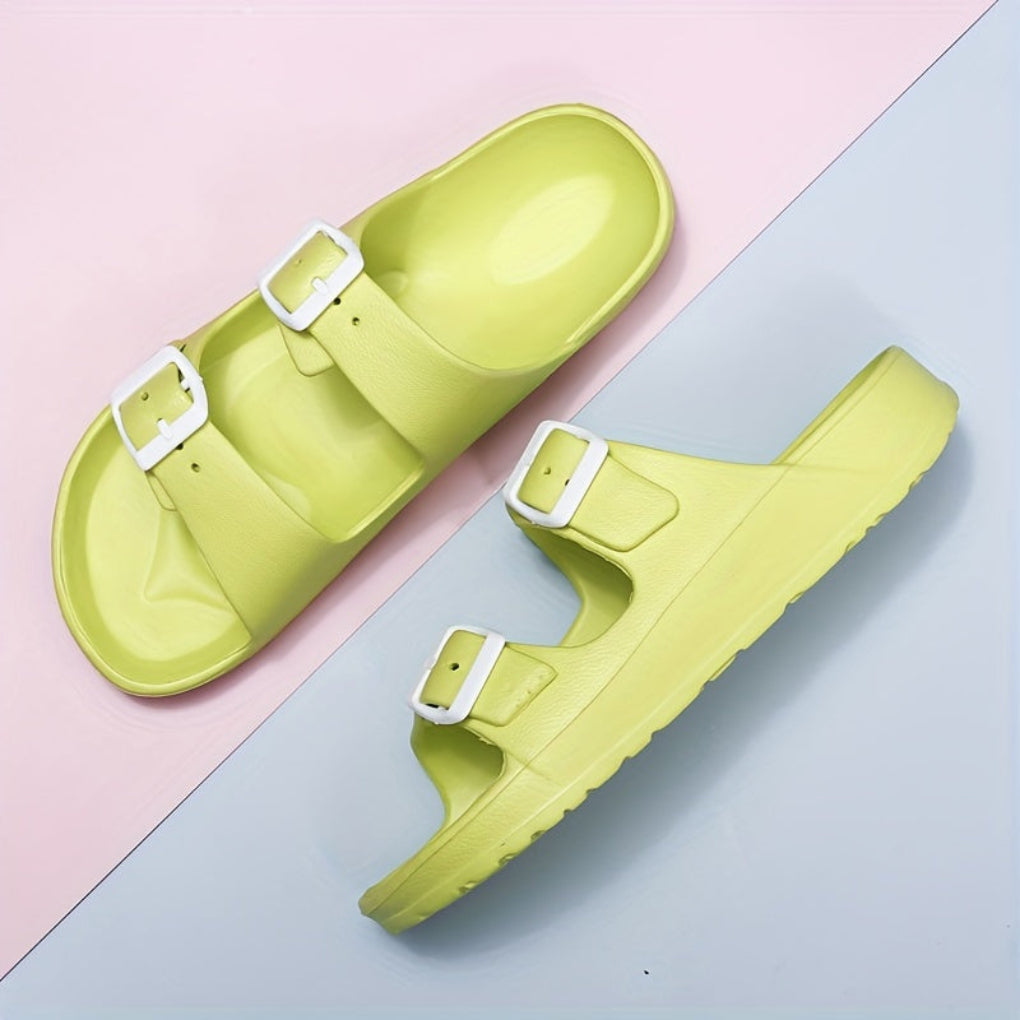 Men's Double Buckle Sandal - Adjustable Non-Slip Comfort