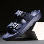 Men's Double Buckle Sandal - Adjustable Non-Slip Comfort