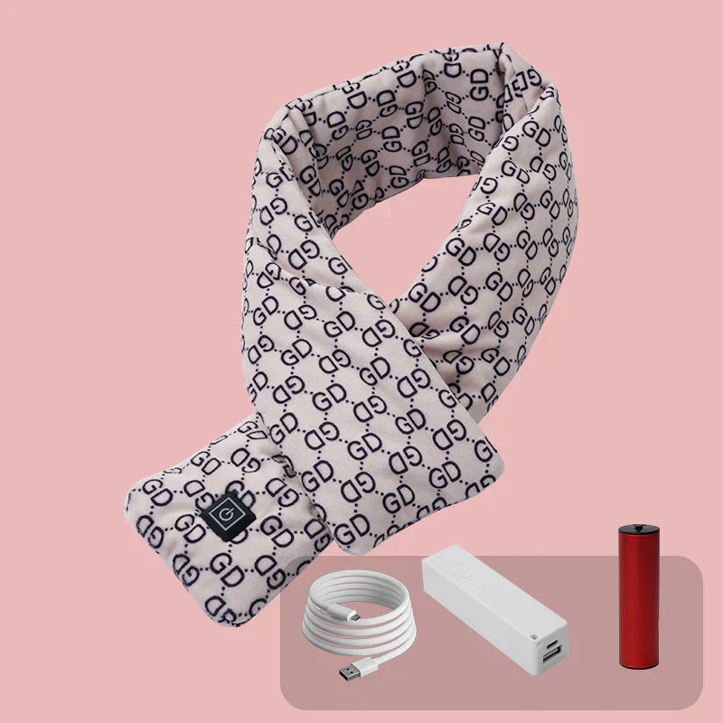 Elina Electric Heated Scarf - Warm Neck Comfort for Up to 3 Hours