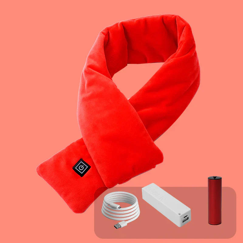 Elina Electric Heated Scarf - Warm Neck Comfort for Up to 3 Hours