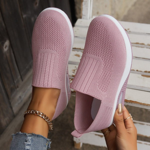 Orthopedic Slip-On Sneakers for Foot Comfort - Supportive Everyday Shoe