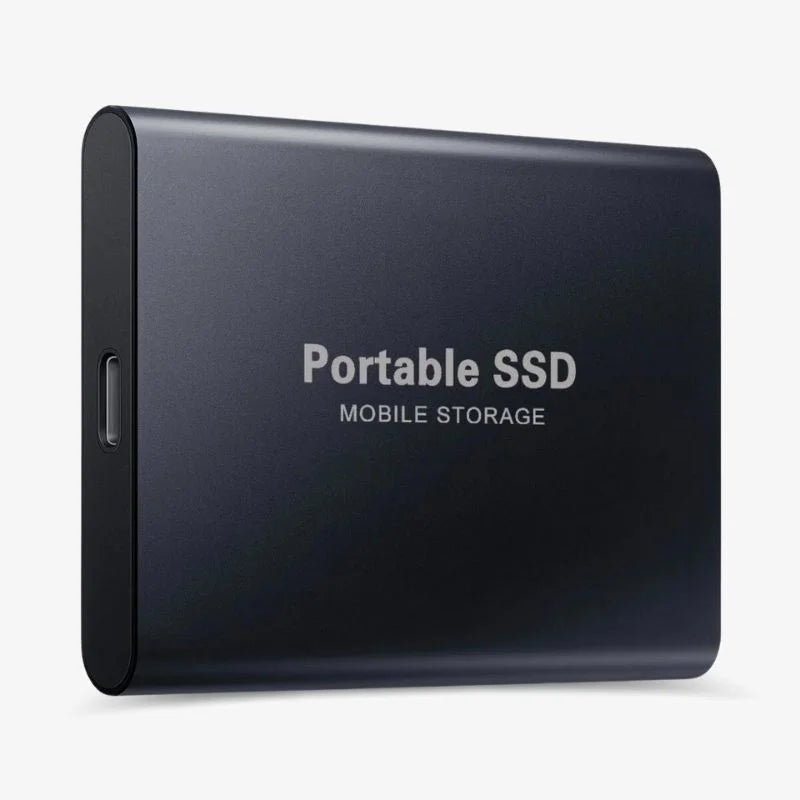 Aluminum Portable SSD - Fast External Storage On the Go