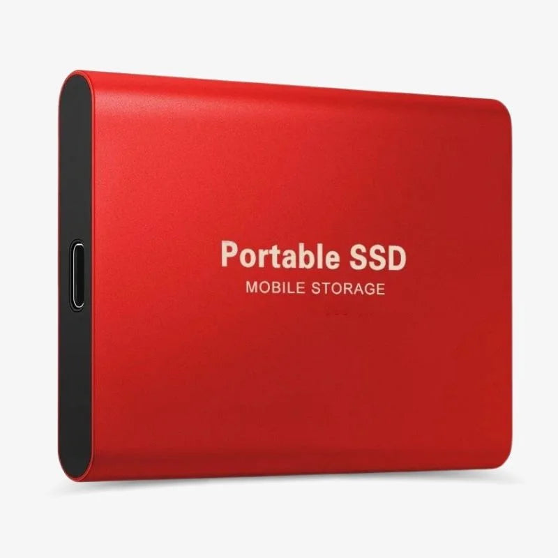 Aluminum Portable SSD - Fast External Storage On the Go