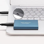 Aluminum Portable SSD - Fast External Storage On the Go