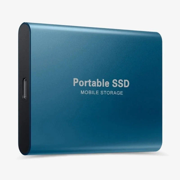 Aluminum Portable SSD - Fast External Storage On the Go